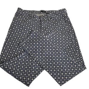 J Crew Blue Gray Geometric   Jeans Very Good! Size 28